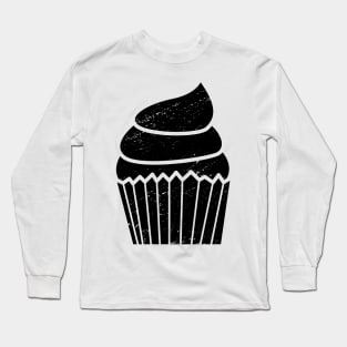 cupcake day icon for every cupcake baker Long Sleeve T-Shirt